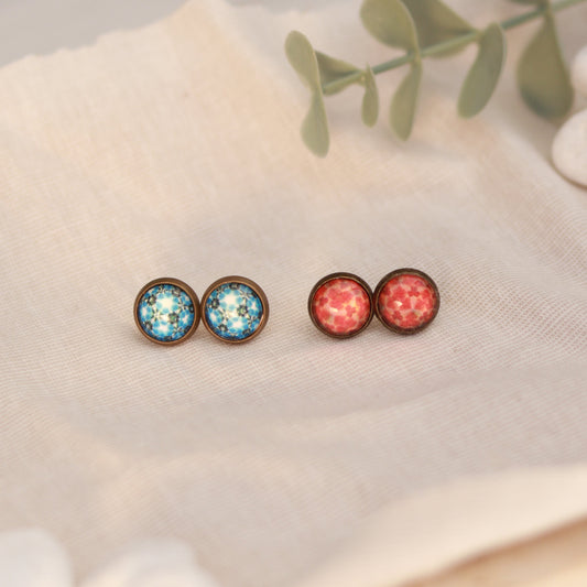 Daisy Glow | Ohrstecker | Blumen Design