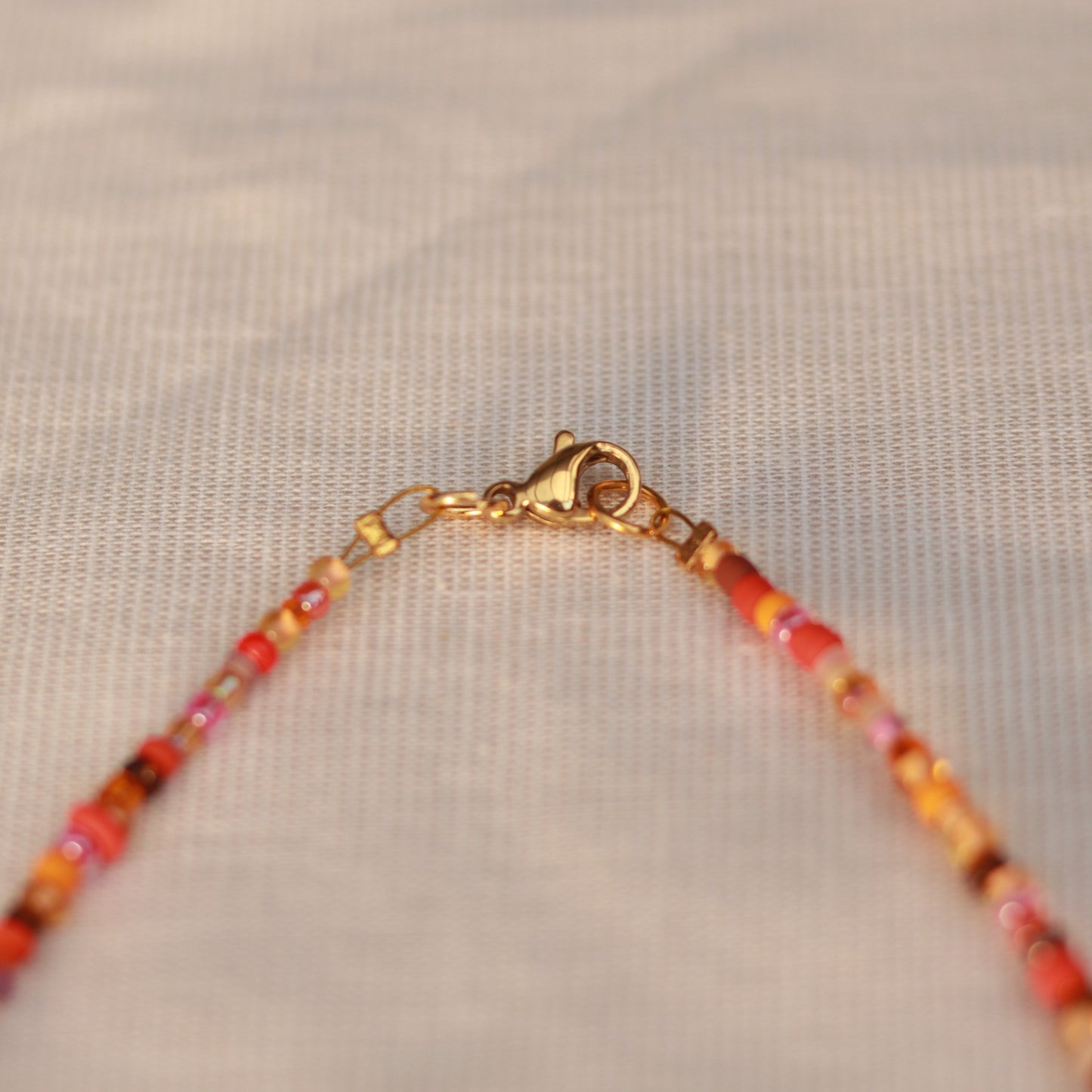 Corallia | Perlenkette | Sommerkette | Fußkettchen | Armband | individuell