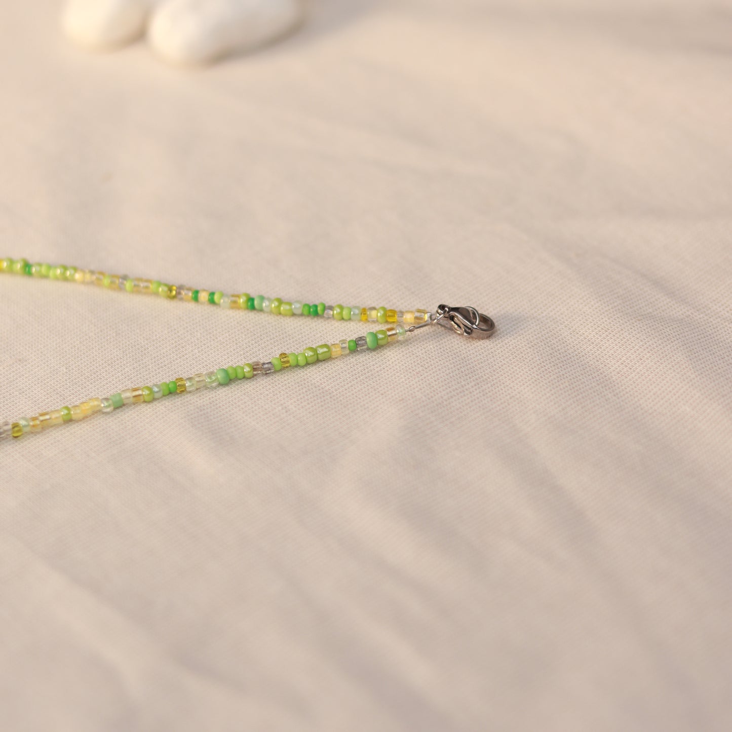 Limonella | Perlenkette | Sommerkette | Fußkettchen | Armband | individuell