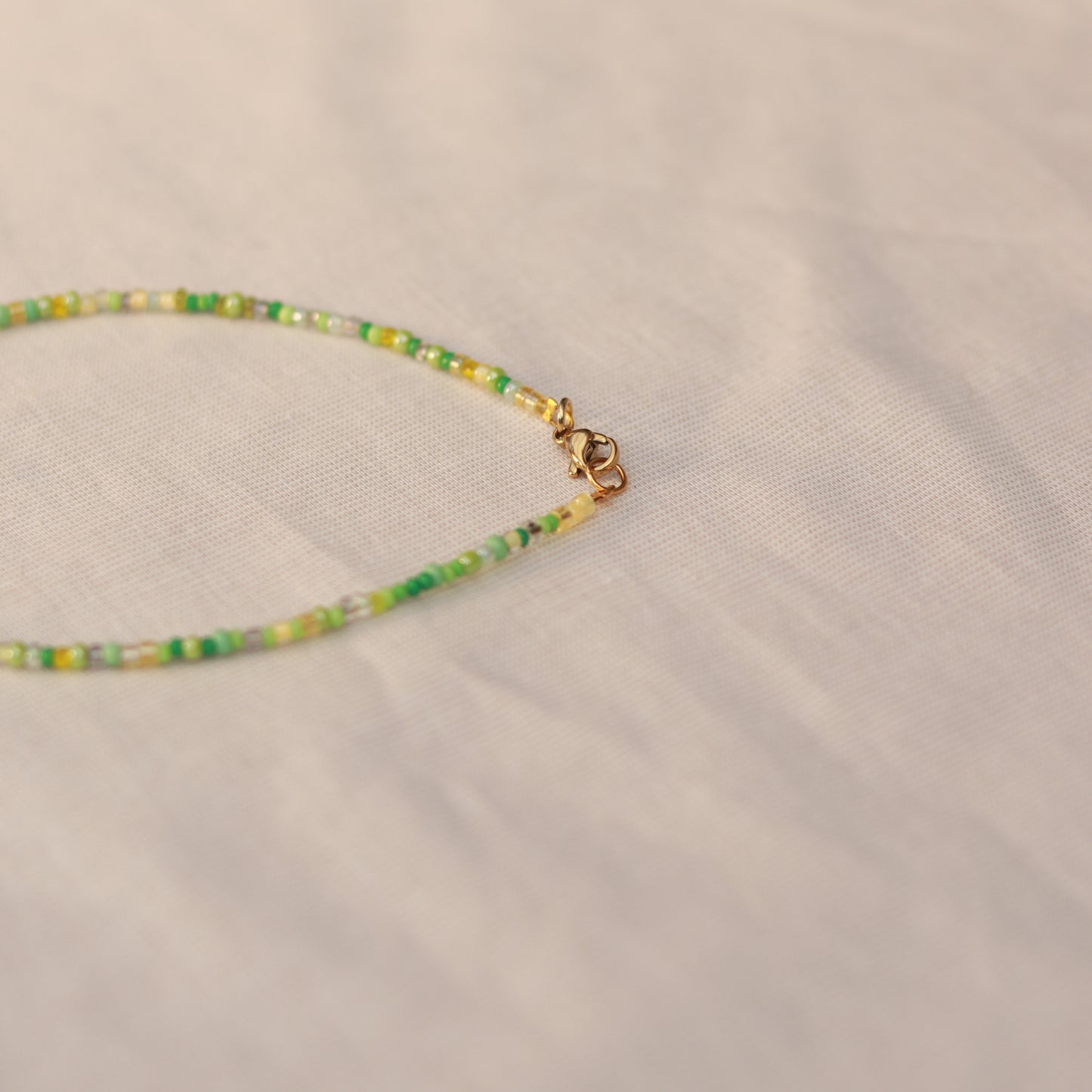 Limonella | Perlenkette | Sommerkette | Fußkettchen | Armband | individuell