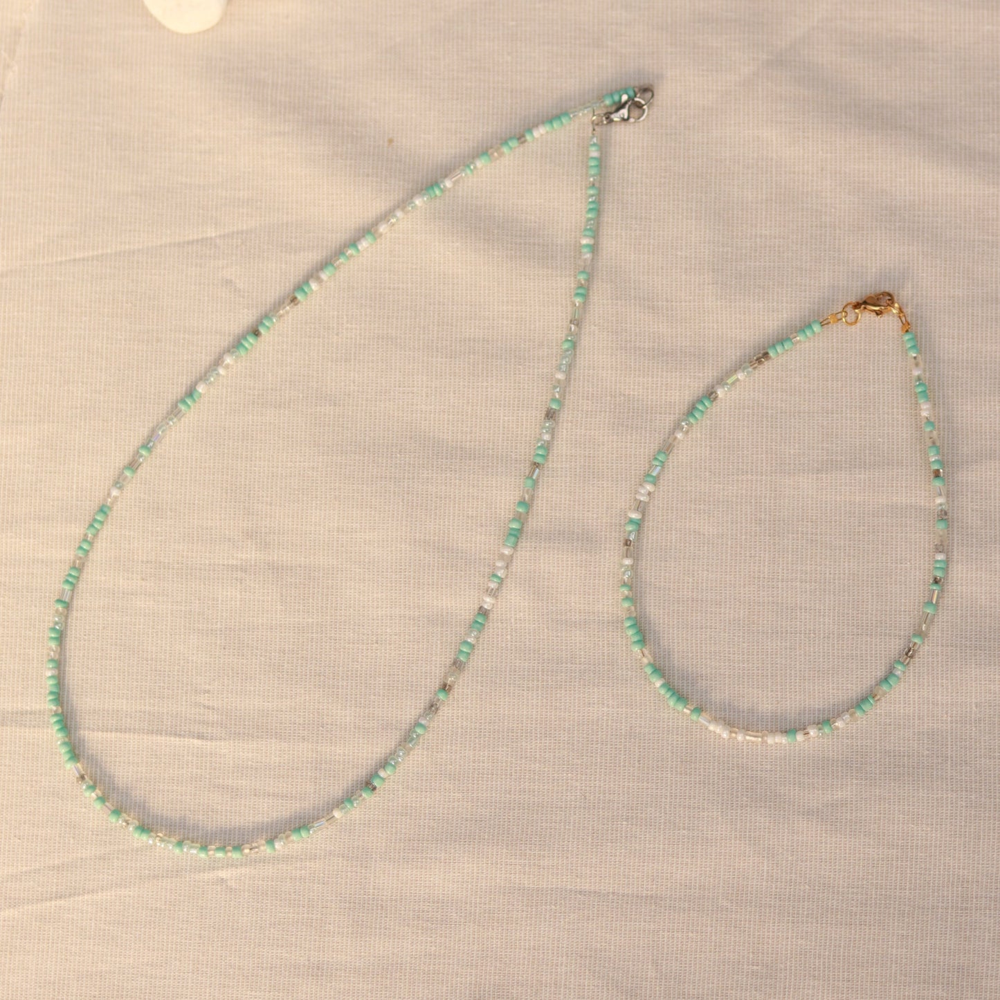 Ocean Breeze | Perlenkette | Sommerkette | Fußkette | Armband | individuell