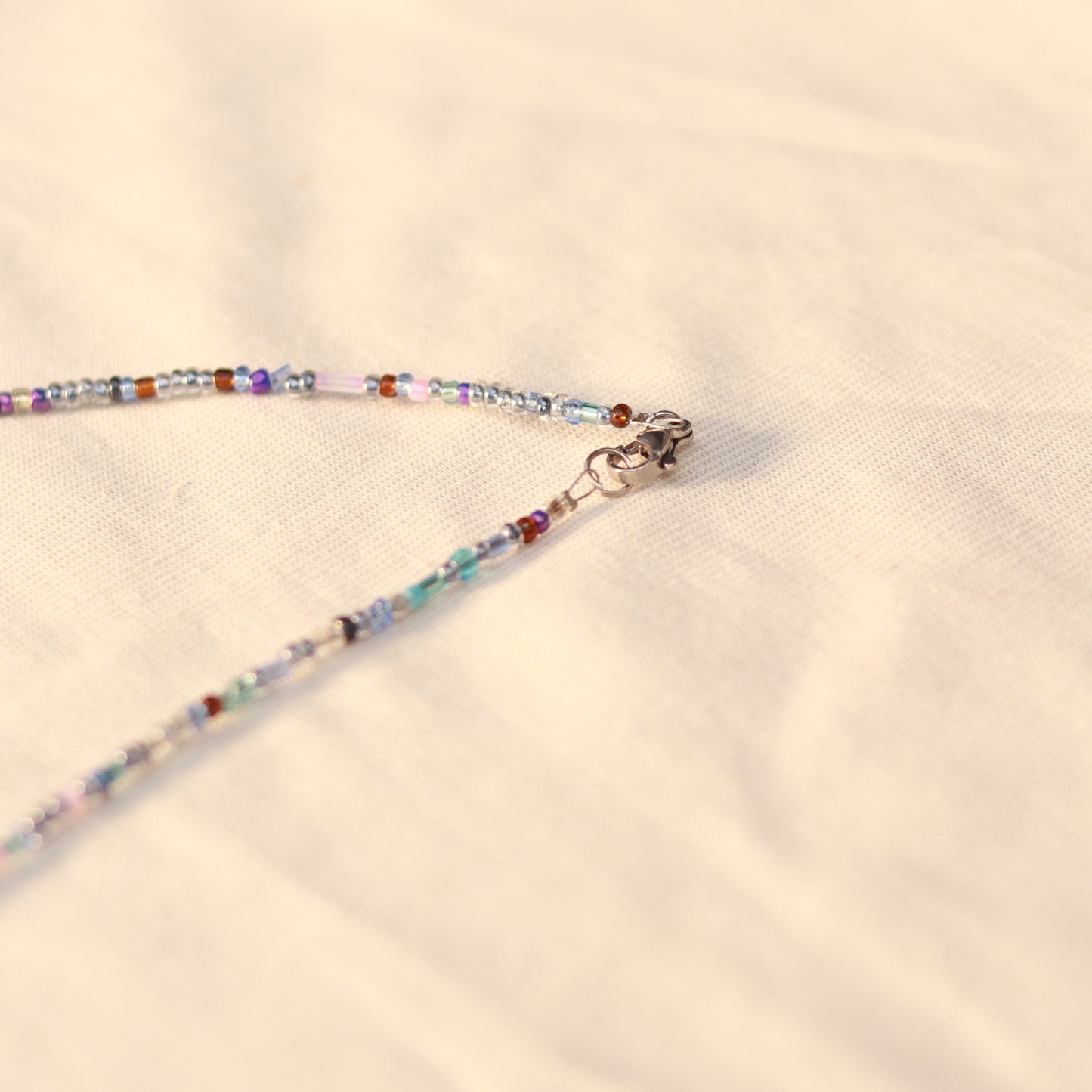 Lavender Haze | Perlenkette | Sommerkette | Fußkette | Armband | individuell