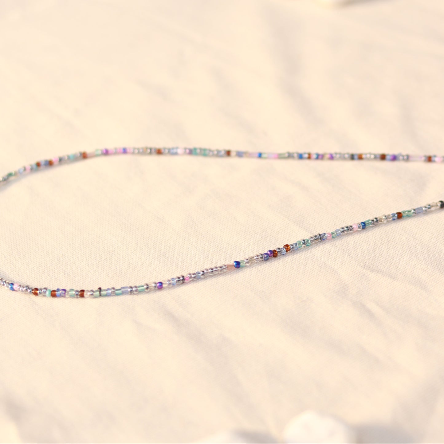 Lavender Haze | Perlenkette | Sommerkette | Fußkette | Armband | individuell