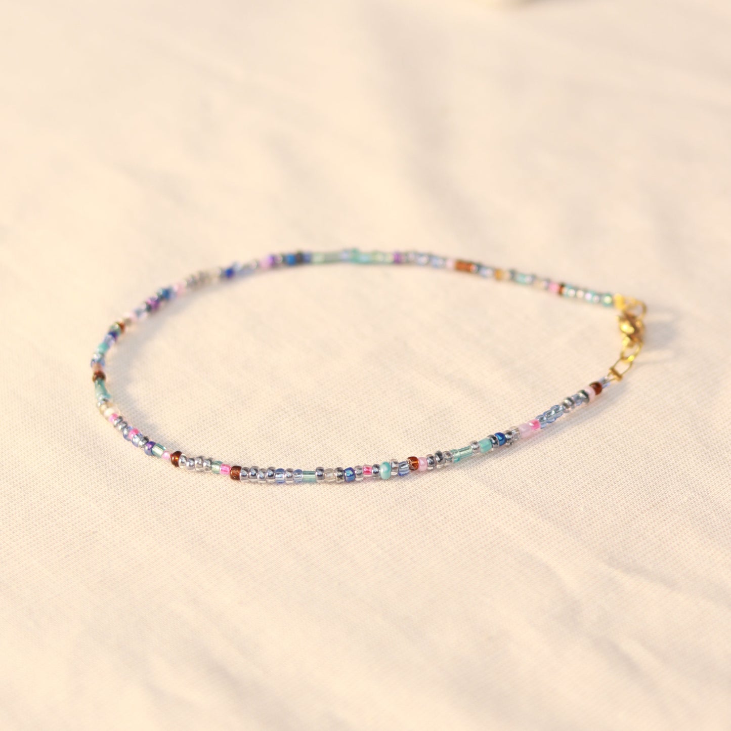 Lavender Haze | Perlenkette | Sommerkette | Fußkette | Armband | individuell