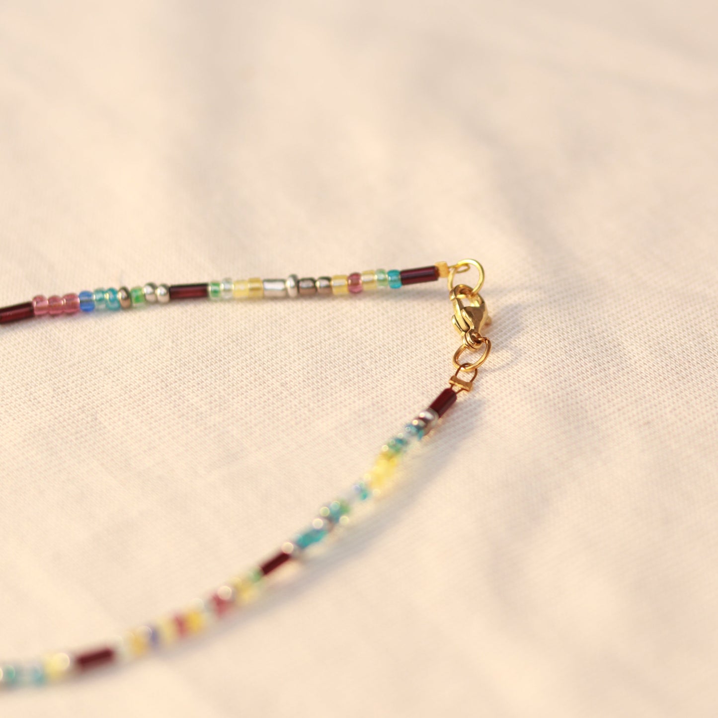 Cherry Gum | Perlenkette | Sommerkette | Fußkette | Armband | individuell