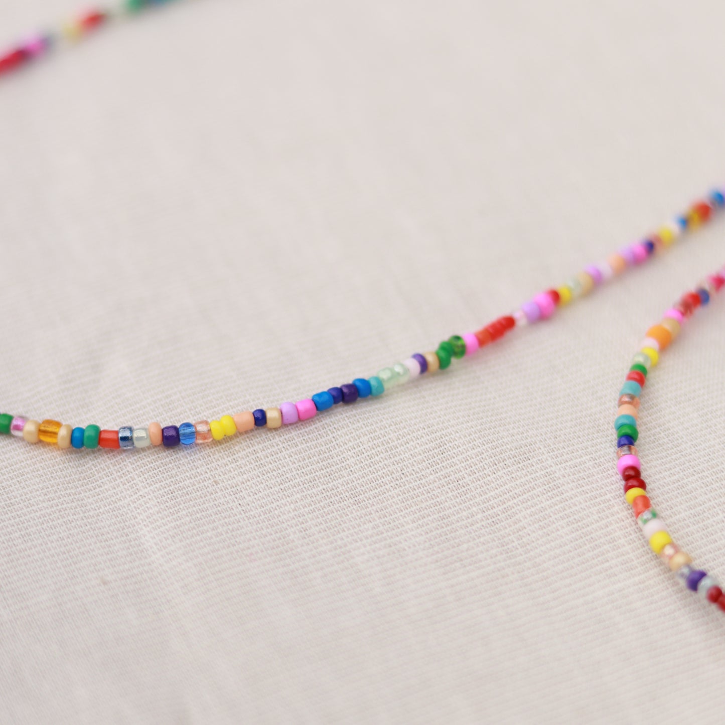 Colour Blast | Perlenkette | Sommerkette | Fußkette | Armband | individuell