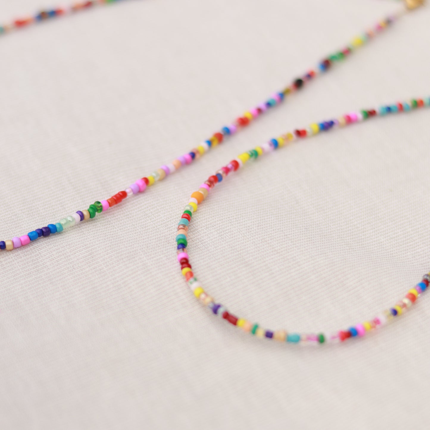 Colour Blast | Perlenkette | Sommerkette | Fußkette | Armband | individuell