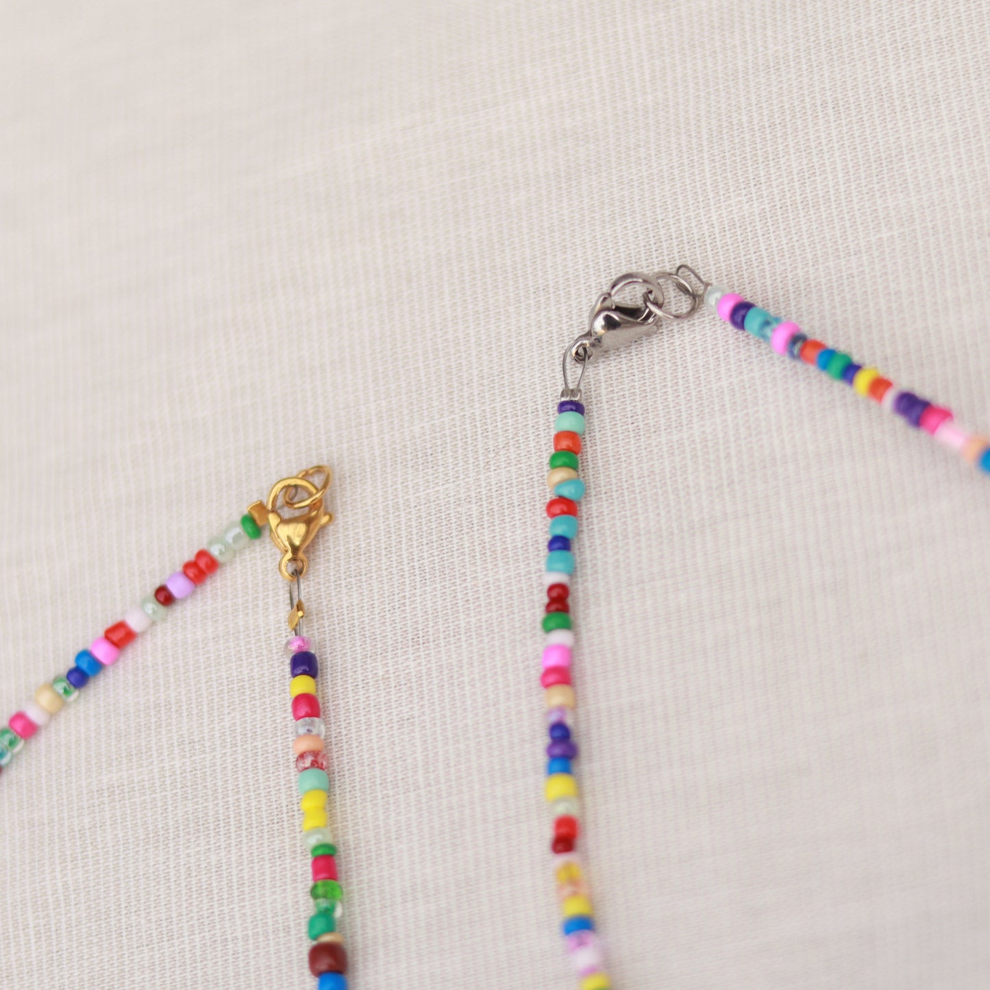 Colour Blast | Perlenkette | Sommerkette | Fußkette | Armband | individuell