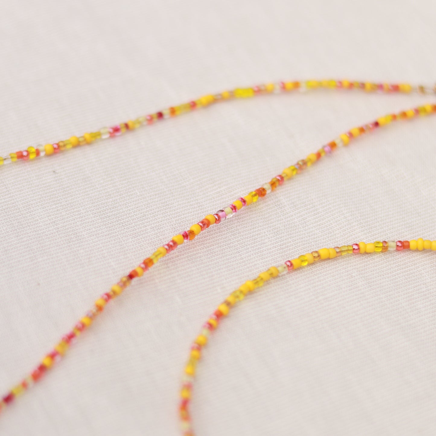 Sunshine | Perlenkette | Sommerkette | Fußkette | Armband | individuell
