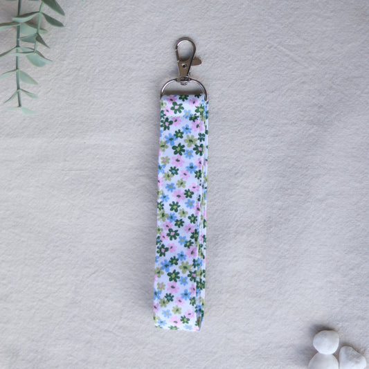 Schlüsselanhänger bunte Blümchen