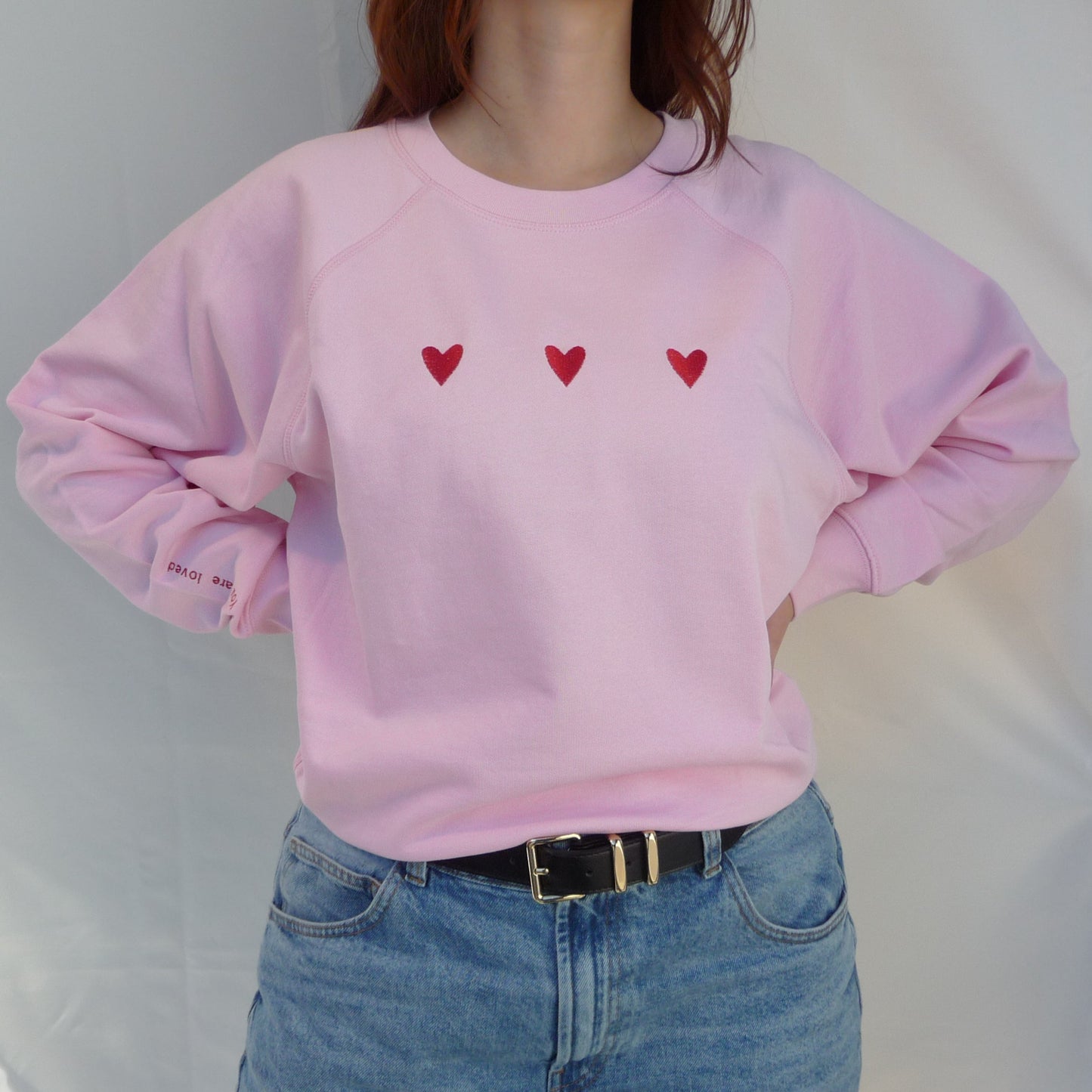 Hearts Sweatshirt | Lightweight