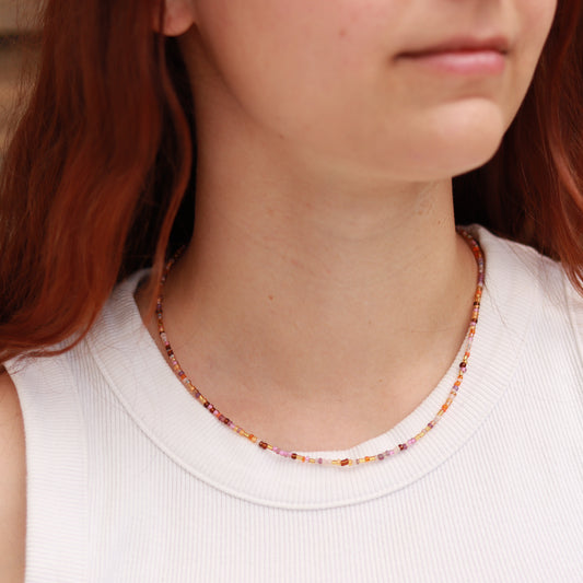 Corallia | Perlenkette | Sommerkette | Fußkettchen | Armband | individuell