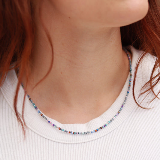 Lavender Haze | Perlenkette | Sommerkette | Fußkette | Armband | individuell