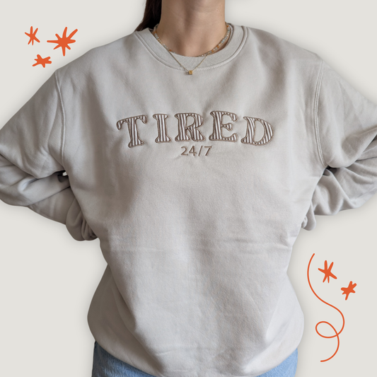 Tired 24/7 Pullover | Midweight