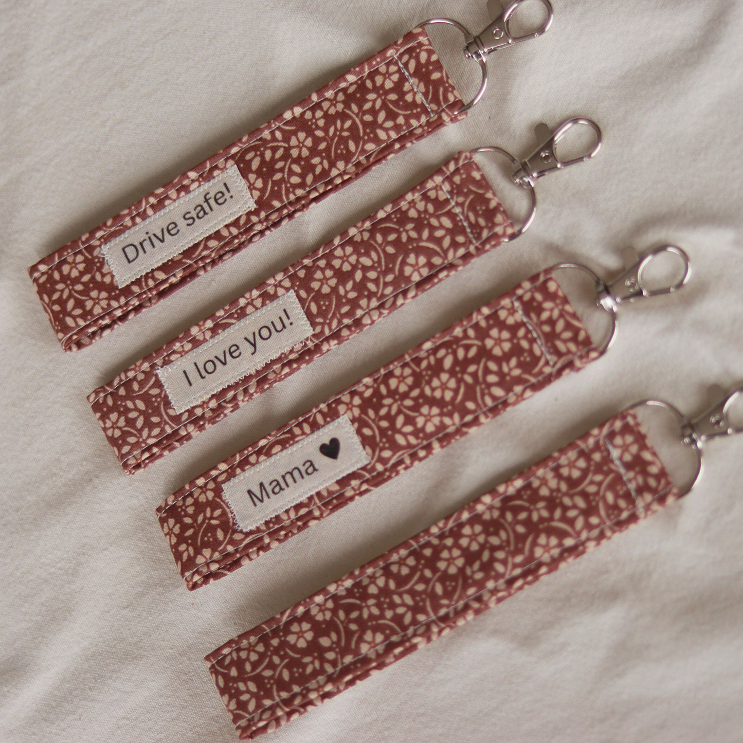 Schlüsselanhänger braun