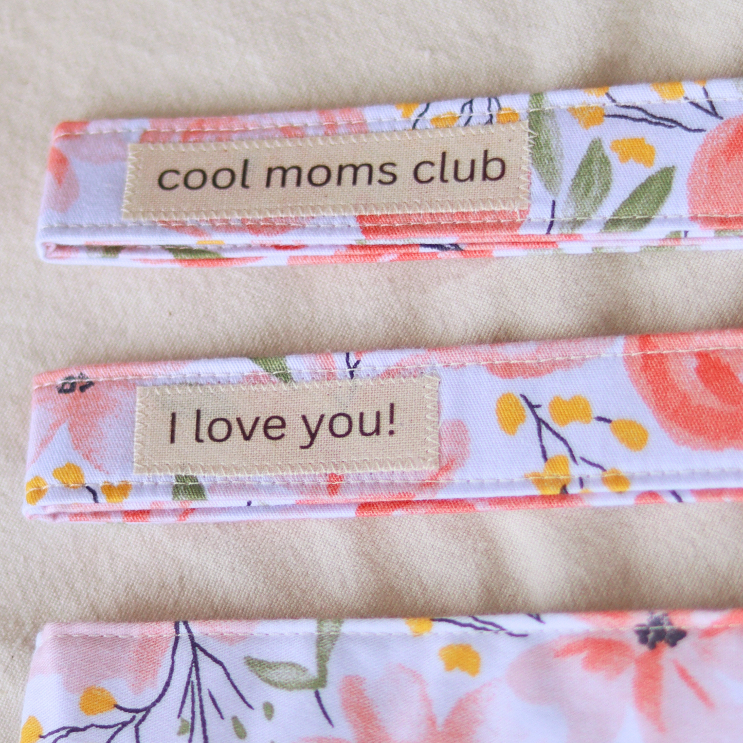 Schlüsselanhänger rosa Blümchen