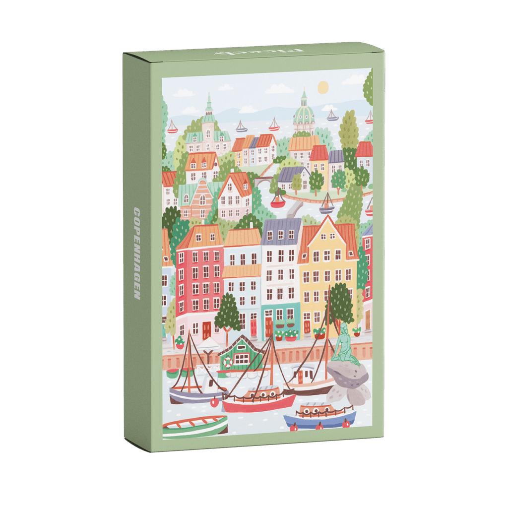 Mini-Puzzle Copenhagen, 99 Teile