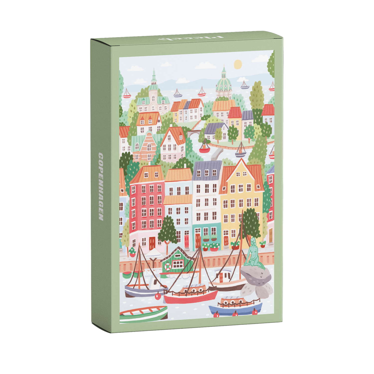 Mini-Puzzle Copenhagen, 99 Teile