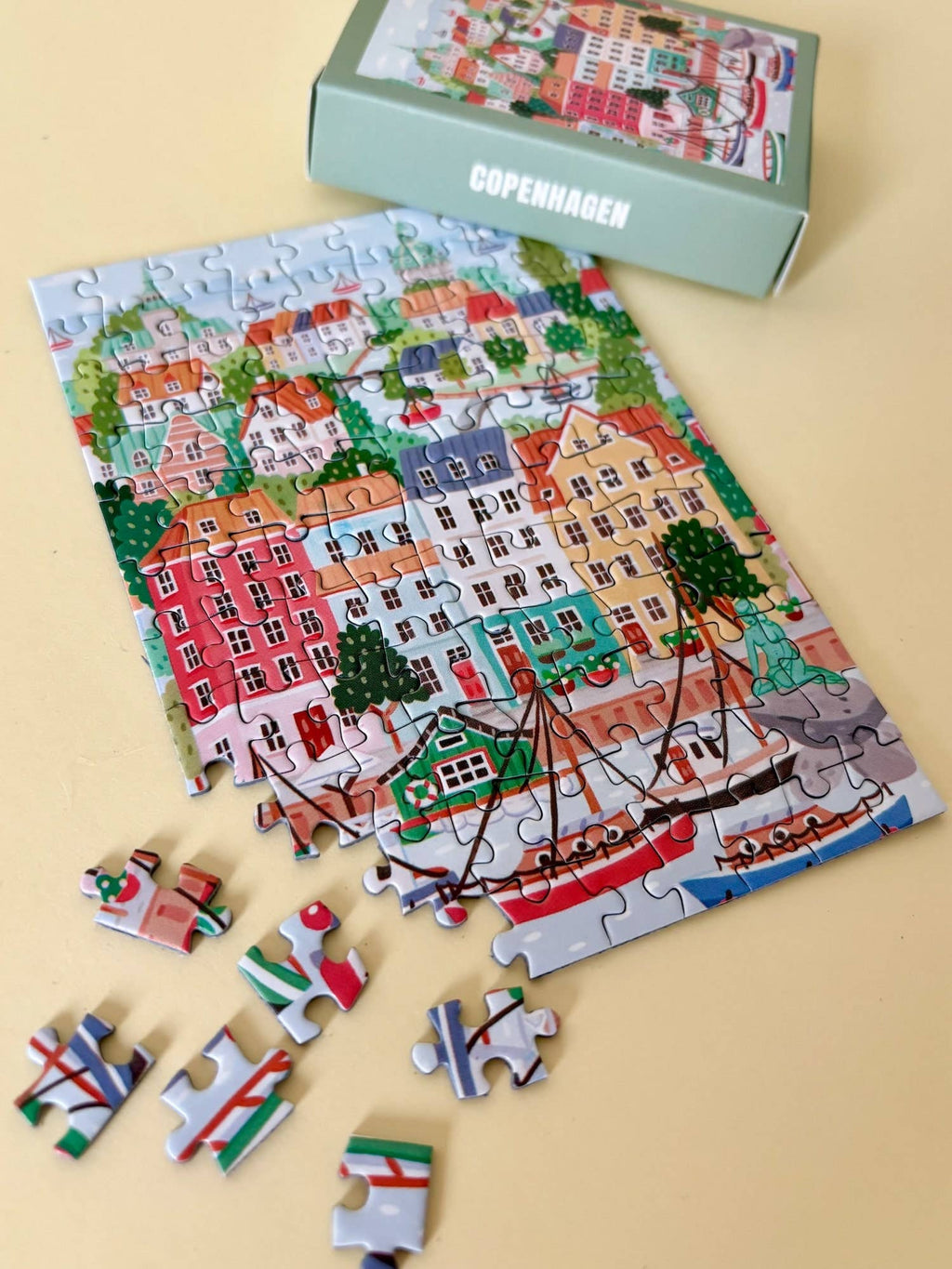 Mini-Puzzle Copenhagen, 99 Teile