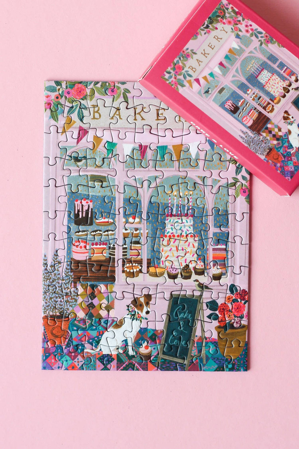 Mini-Puzzle Cake & Love, 99 Teile