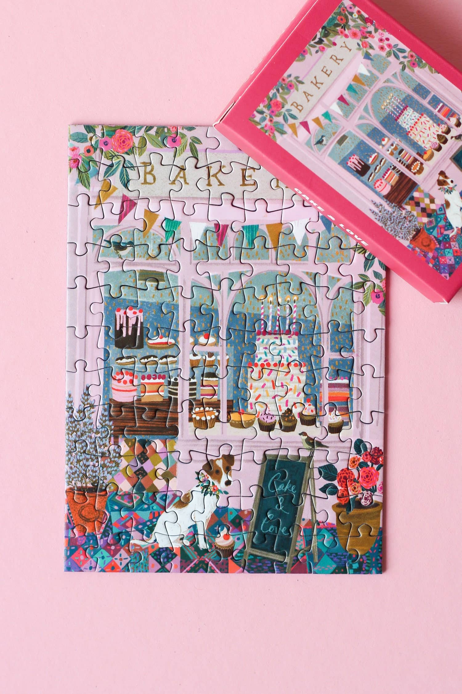 Mini-Puzzle Cake & Love, 99 Teile