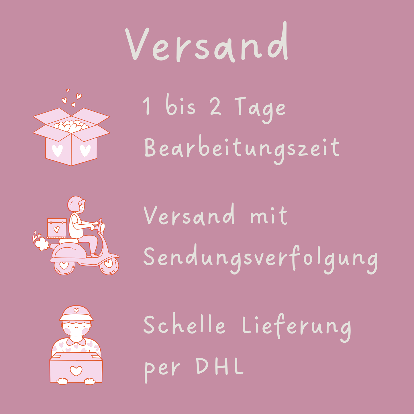 Zuckerstangen Mütze