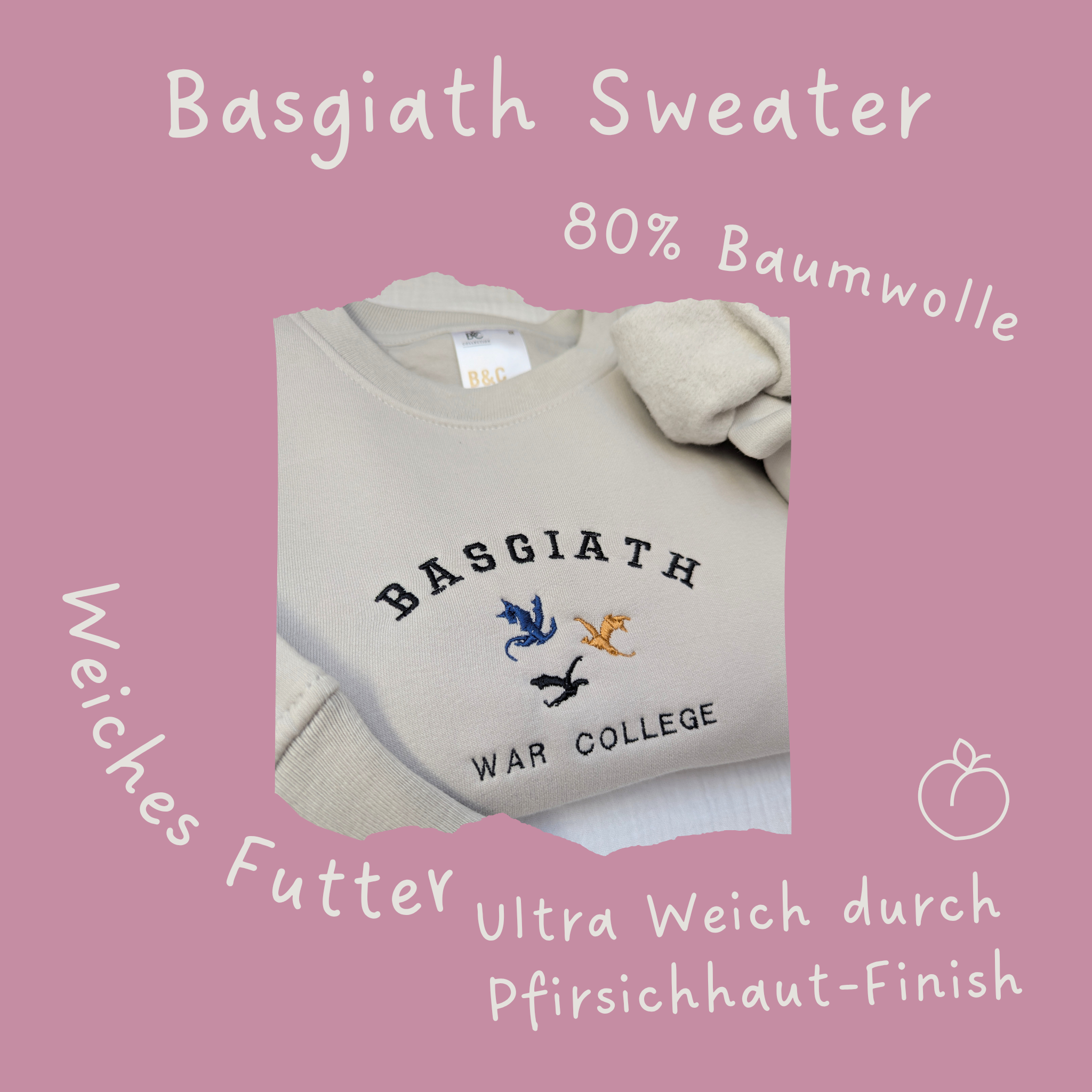 Basgiath College Pullover | Midweight