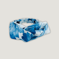 Haarband | Floral | Blau