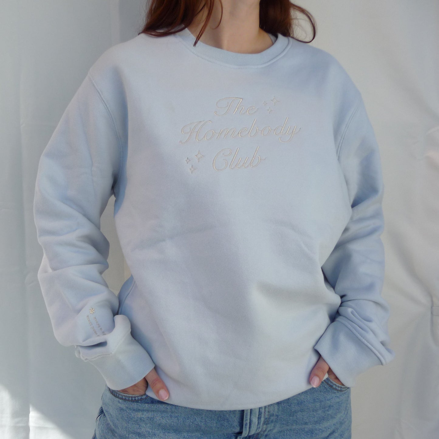 Homebody Club Sweatshirt hellblau