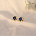 Sunlit Blue | Ohrstecker | Lapislazuli | gold | blau