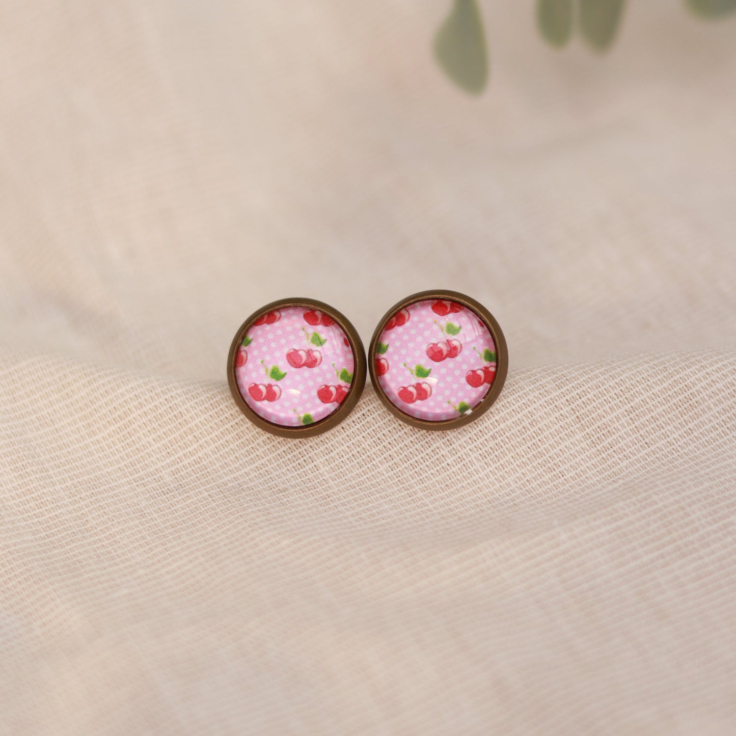 Cherry Bliss | Ohrstecker | Kirschen Design