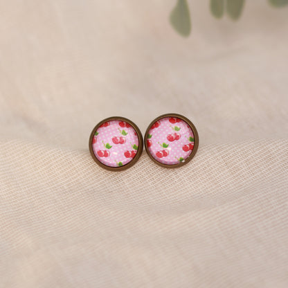 Cherry Bliss | Ohrstecker | Kirschen Design