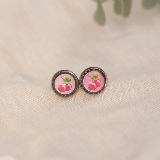 Cherry Bliss | Ohrstecker | Kirschen Design