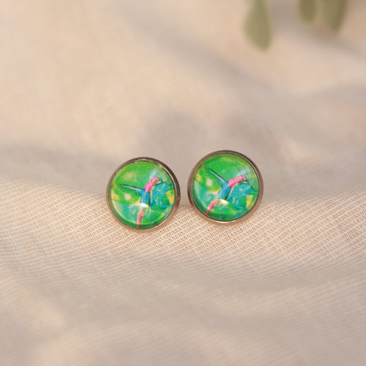 Eternal Flight | Ohrstecker | Kolibri Design