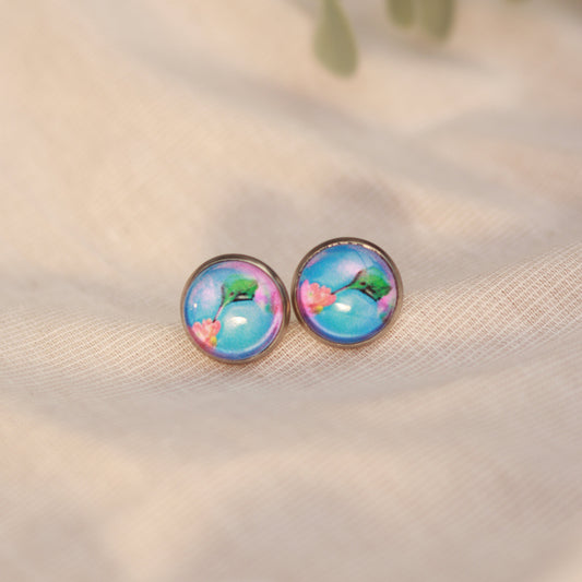 Eternal Flight | Ohrstecker | Kolibri Design