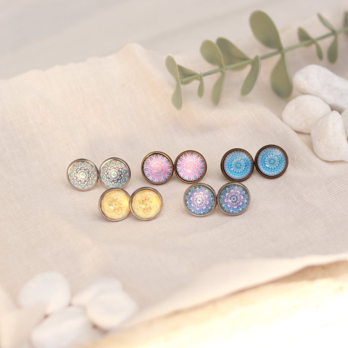 Celestia | Ohrstecker | Mandala Design