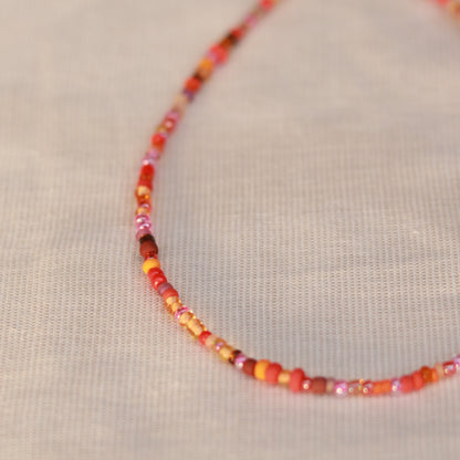 Corallia | Perlenkette | Sommerkette | Fußkettchen | Armband | individuell