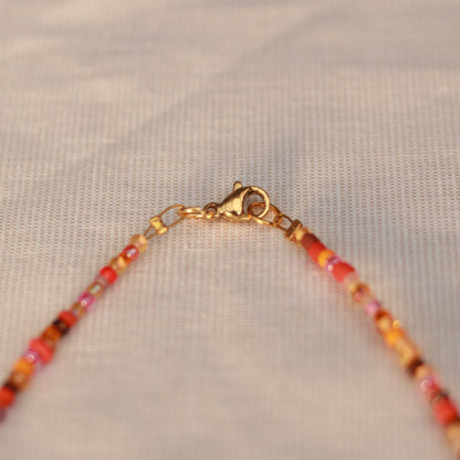 Corallia | Perlenkette | Sommerkette | Fußkettchen | Armband | individuell