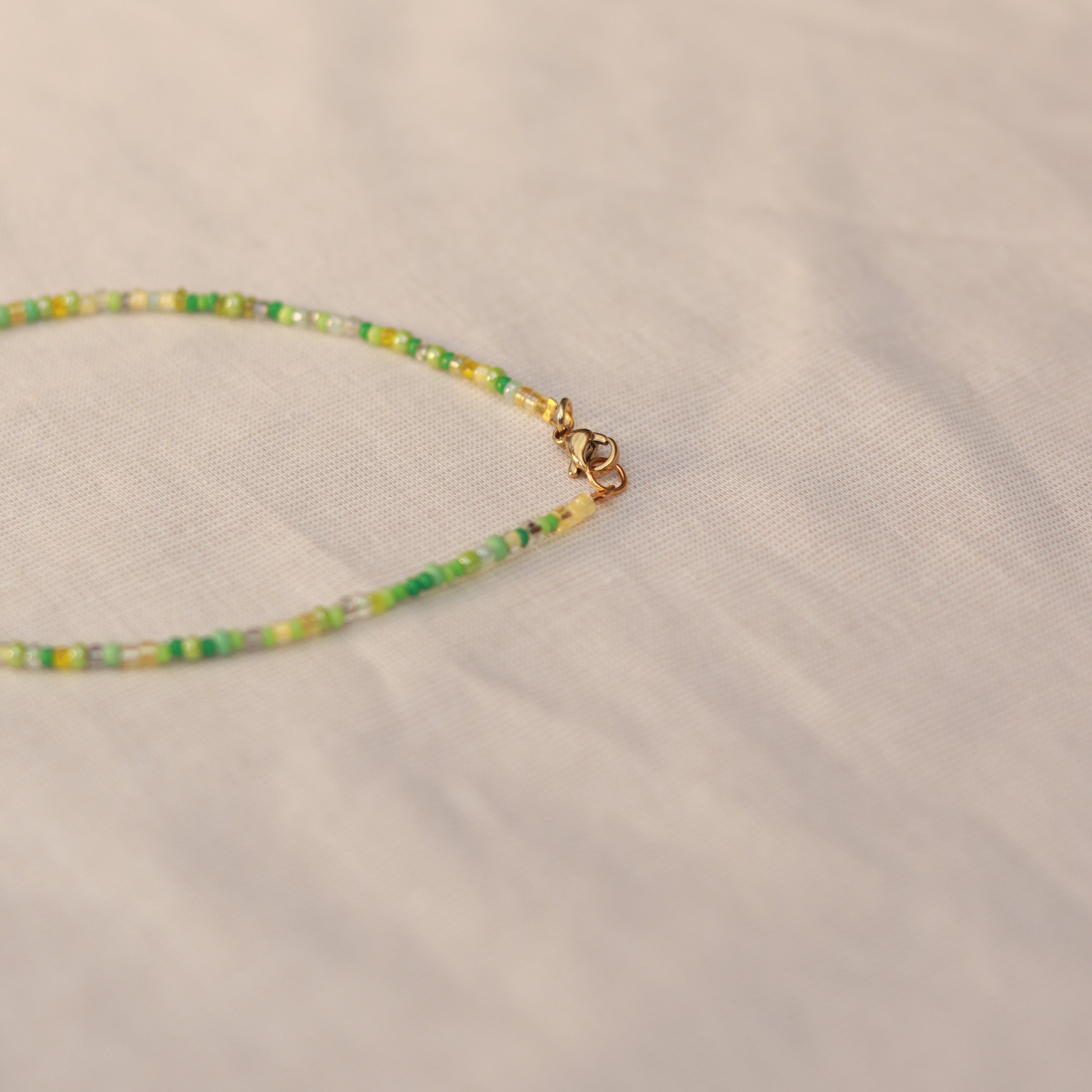 Limonella | Perlenkette | Sommerkette | Fußkettchen | Armband | individuell