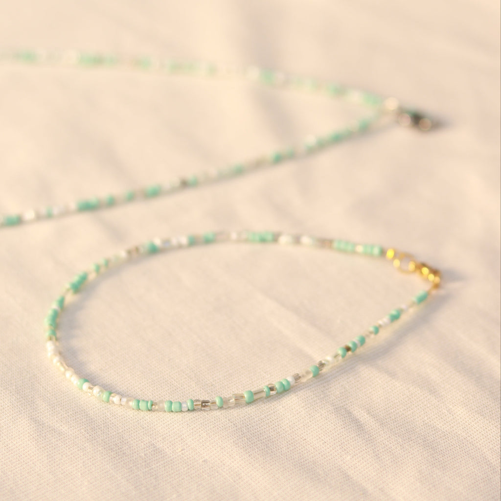 Ocean Breeze | Perlenkette | Sommerkette | Fußkette | Armband | individuell