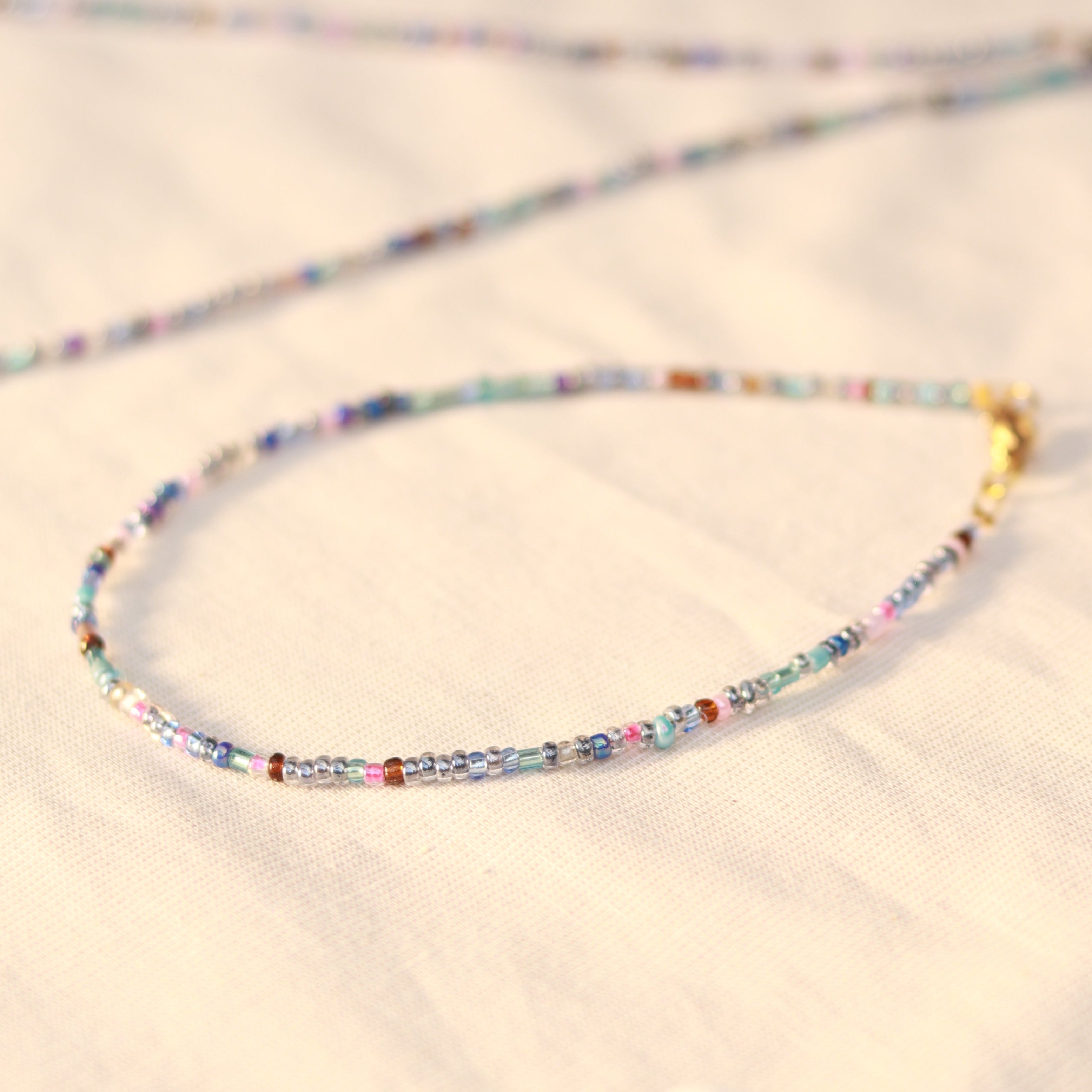 Lavender Haze | Perlenkette | Sommerkette | Fußkette | Armband | individuell