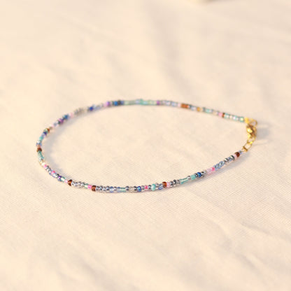 Lavender Haze | Perlenkette | Sommerkette | Fußkette | Armband | individuell