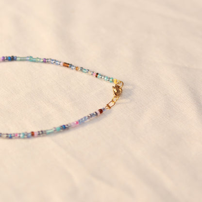 Lavender Haze | Perlenkette | Sommerkette | Fußkette | Armband | individuell