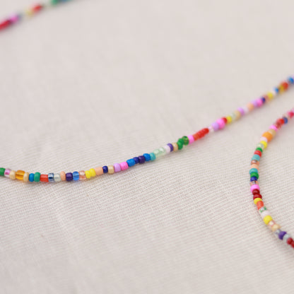 Colour Blast | Perlenkette | Sommerkette | Fußkette | Armband | individuell