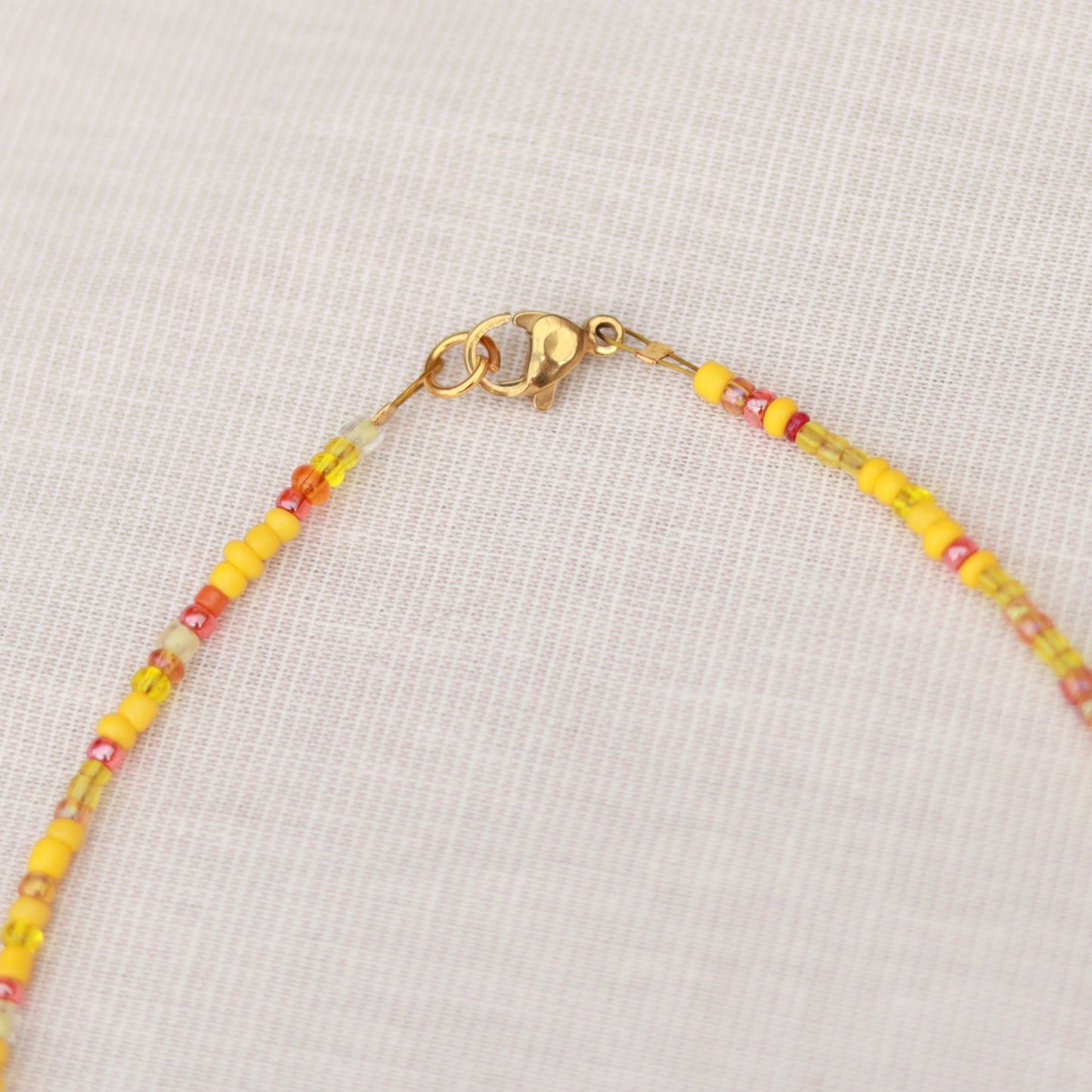 Sunshine | Perlenkette | Sommerkette | Fußkette | Armband | individuell