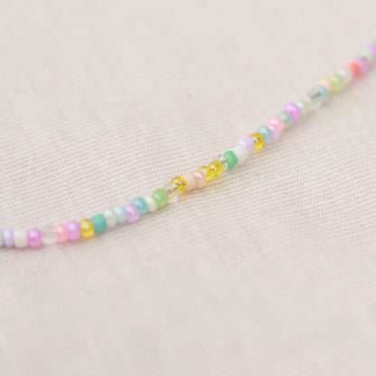 Cotton Candy | Perlenkette | Fußkette | Armband | individuell