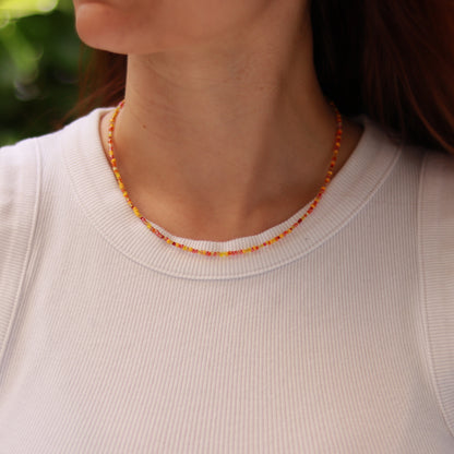 Sunshine | Perlenkette | Sommerkette | Fußkette | Armband | individuell