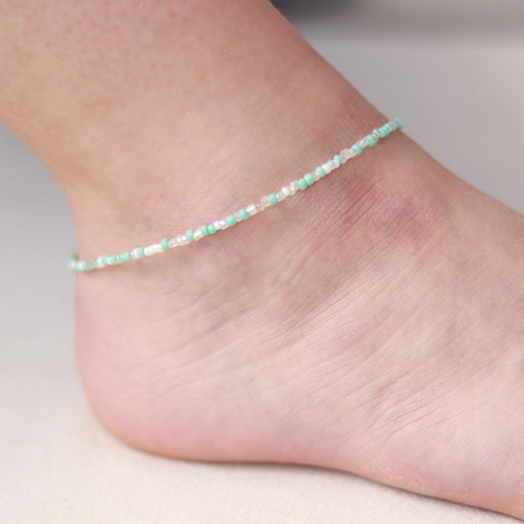 Ocean Breeze | Perlenkette | Sommerkette | Fußkette | Armband | individuell