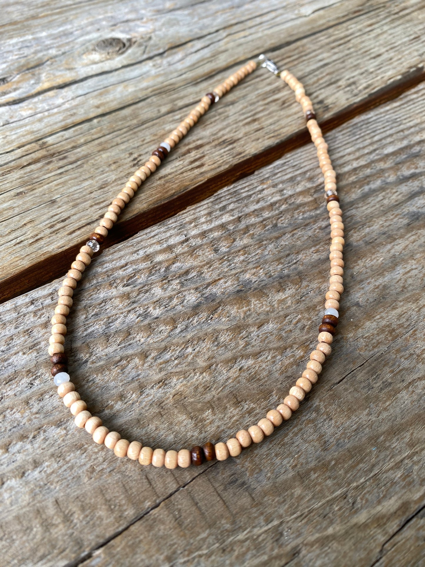 Honeywood | Holz Perlenkette | Sommerkette | Fußkette | Armband | individuell