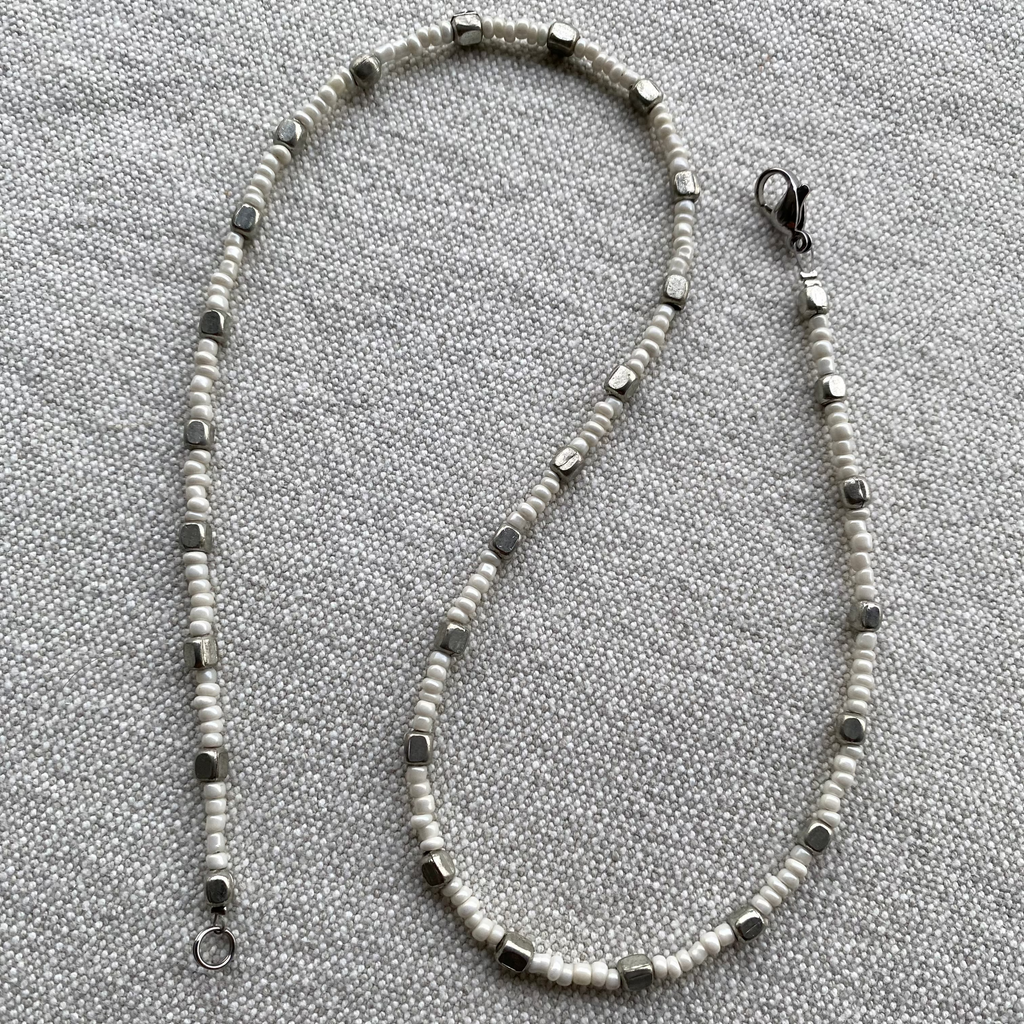 Perlenkette weiß celestial